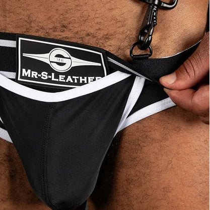Mr.S Leather Bold Colour All - Access Brief Black - The Pup Play Hub