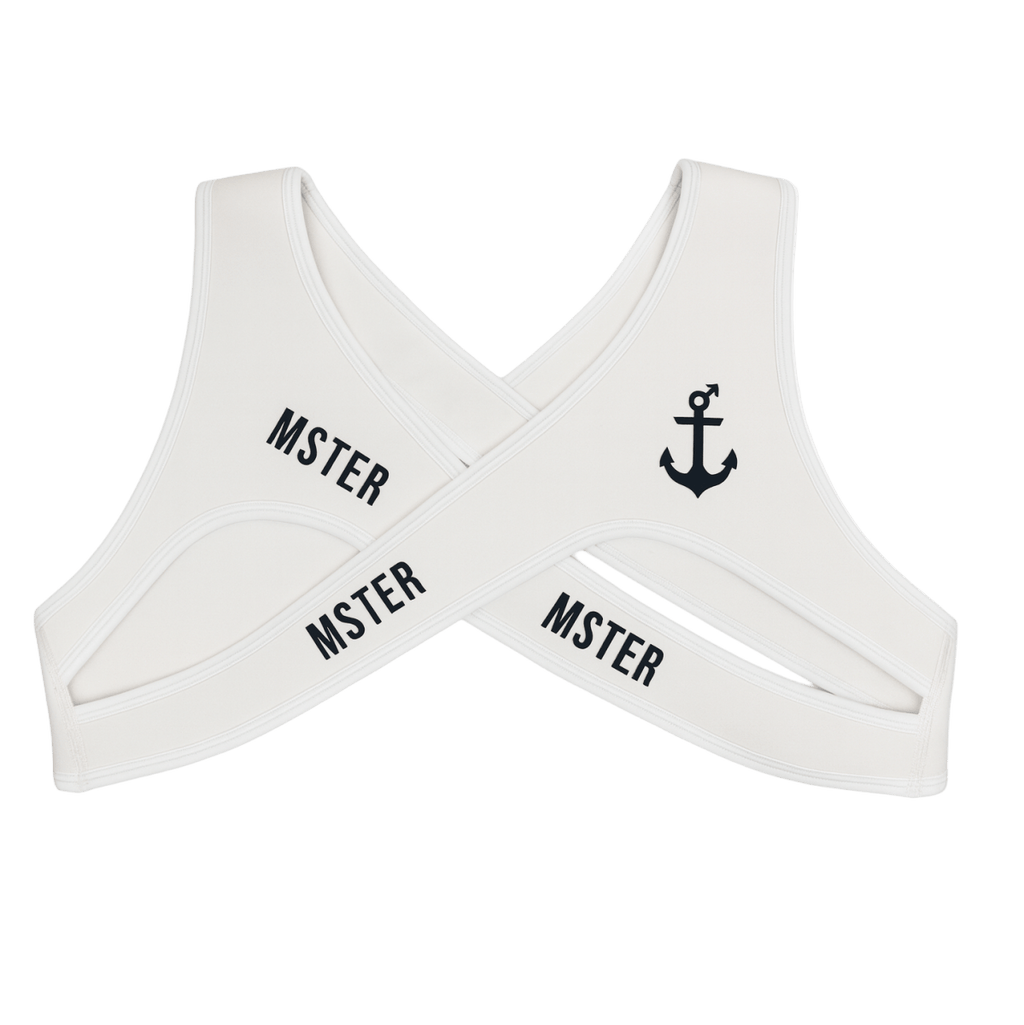 MSTER Harness White - The Pup Play Hub