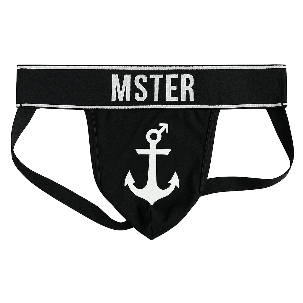 MSTER Jockstrap Black - The Pup Play Hub