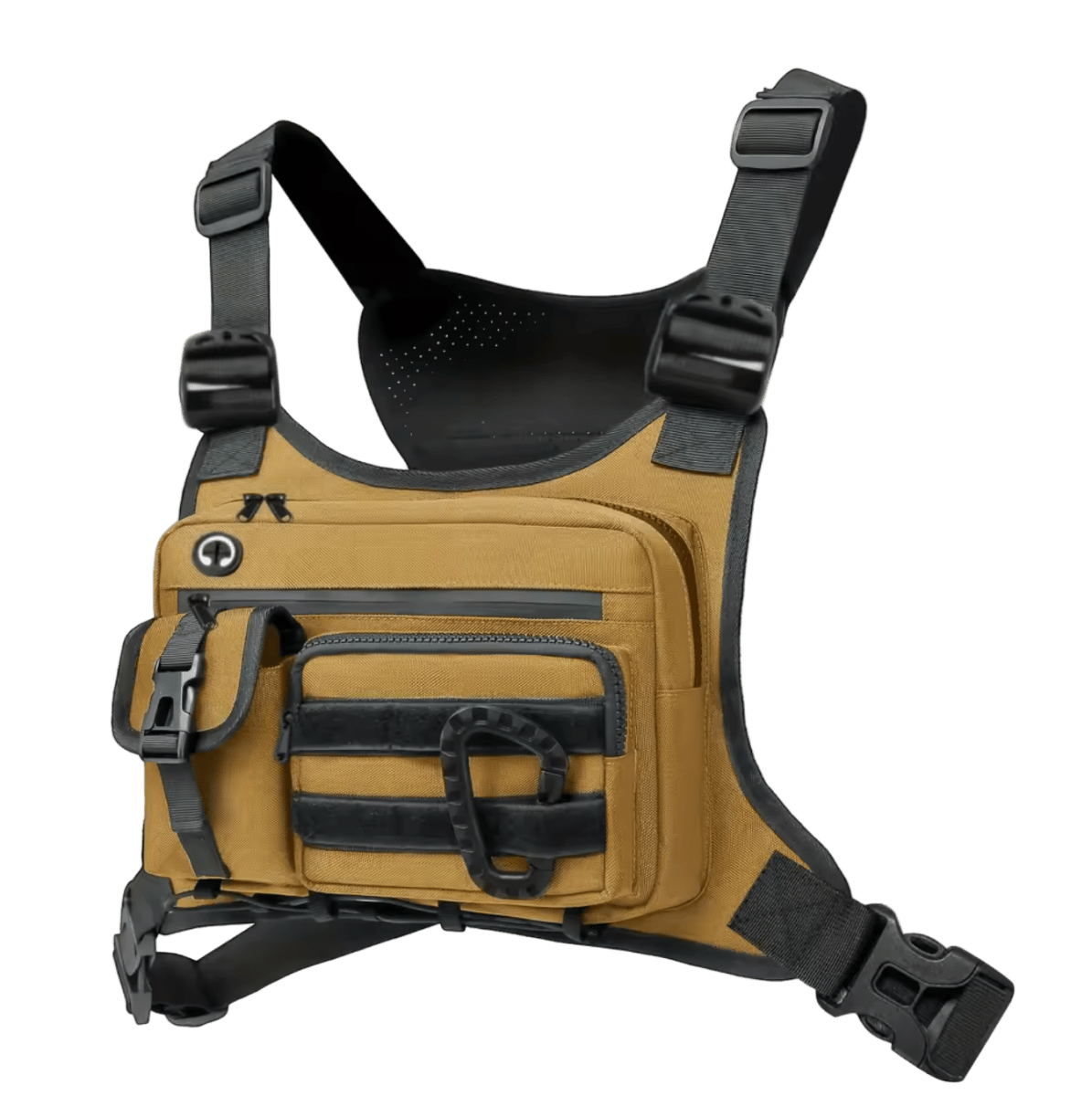 Multi Tactical Chest Rig Brown - The Pup Play Hub