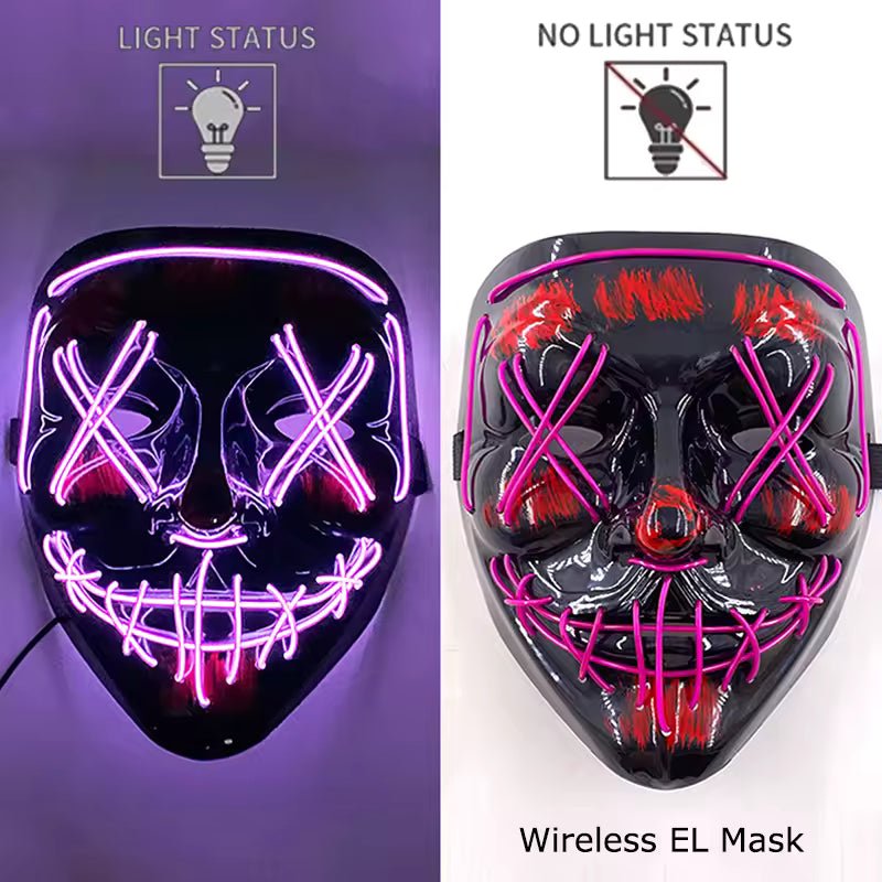 Neon Purge Mask - The Pup Play Hub