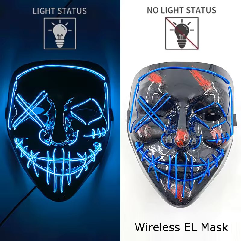 Neon Purge Mask - The Pup Play Hub