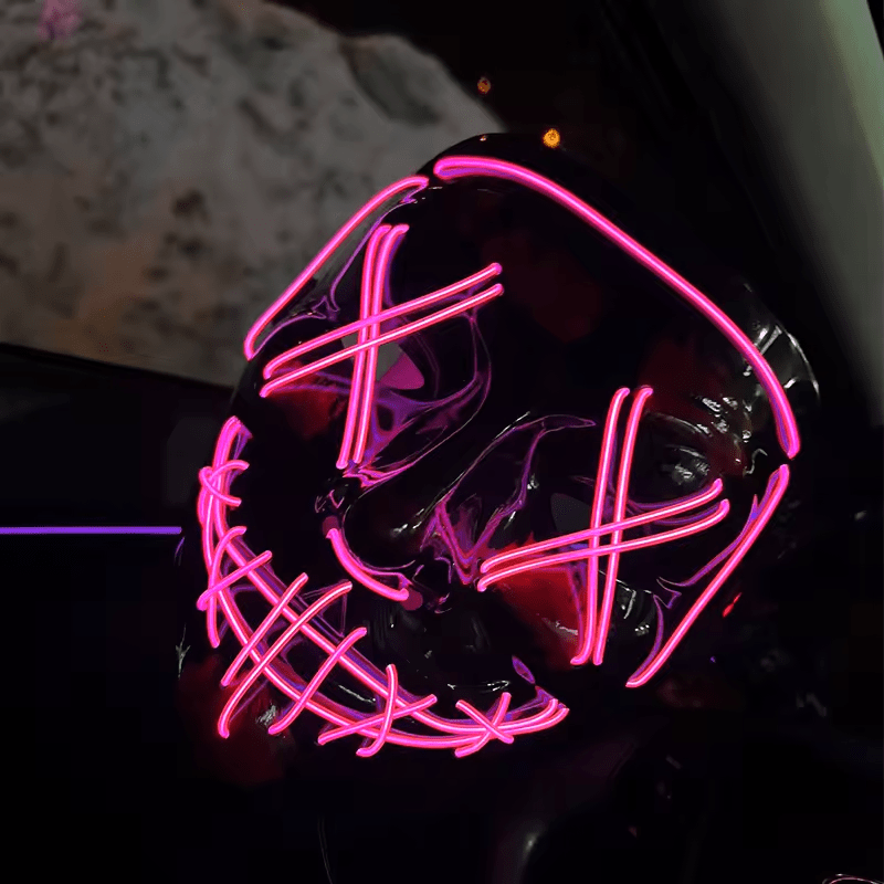 Neon Purge Mask - The Pup Play Hub