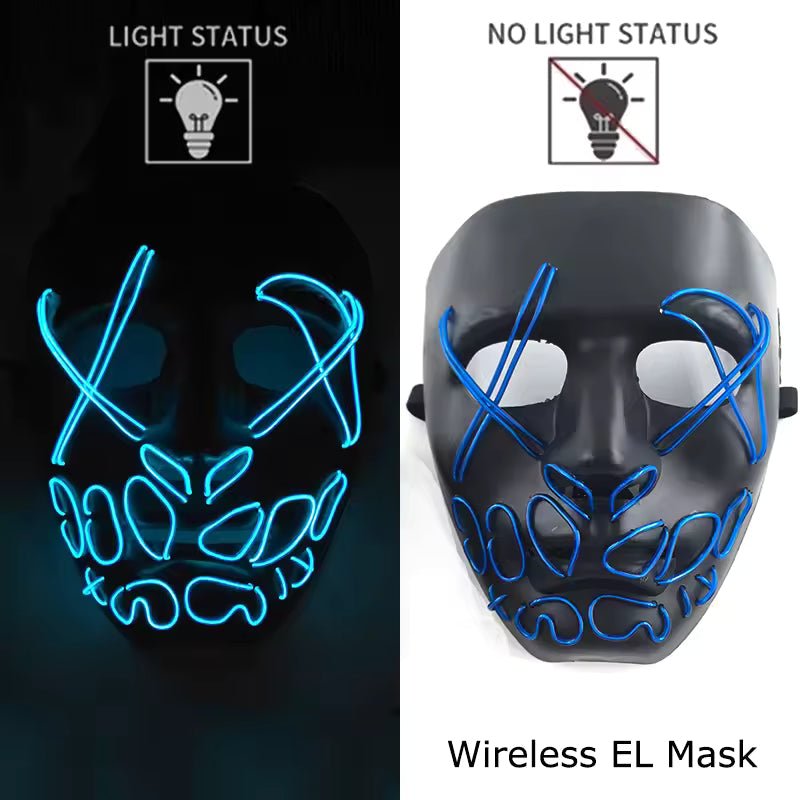 Neon Purge Mask - The Pup Play Hub