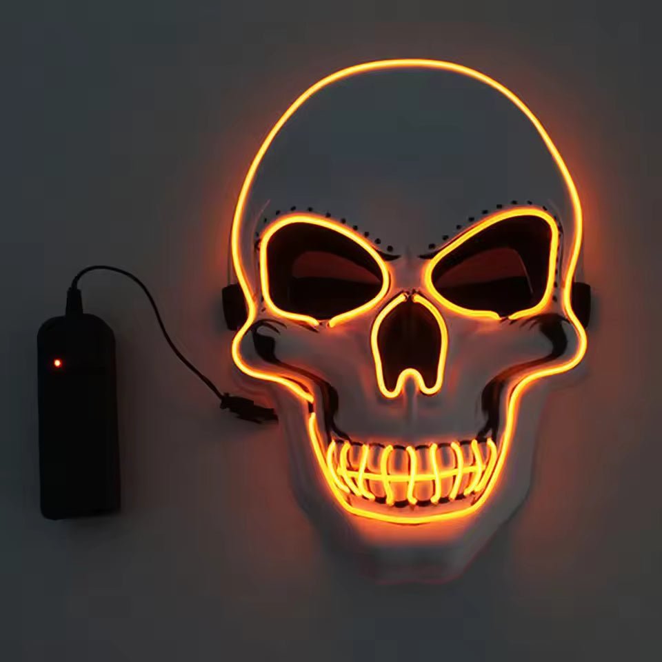 Neon Skully Mask - The Pup Play Hub