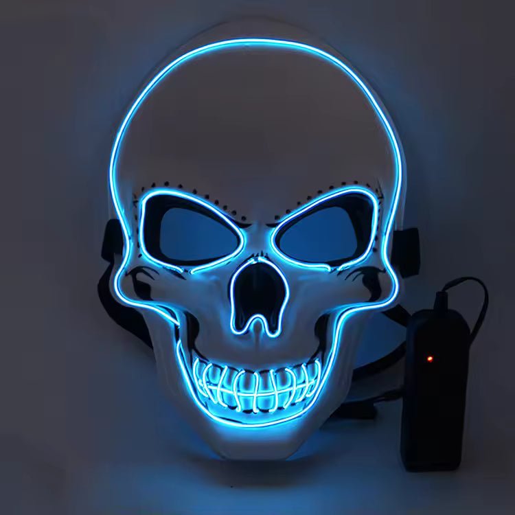Neon Skully Mask - The Pup Play Hub