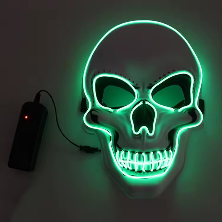 Neon Skully Mask - The Pup Play Hub