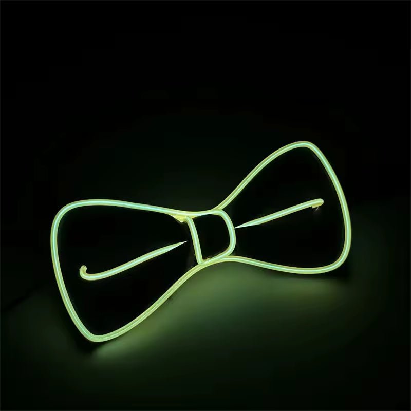 Neon Tube Bow Tie - The Pup Play Hub