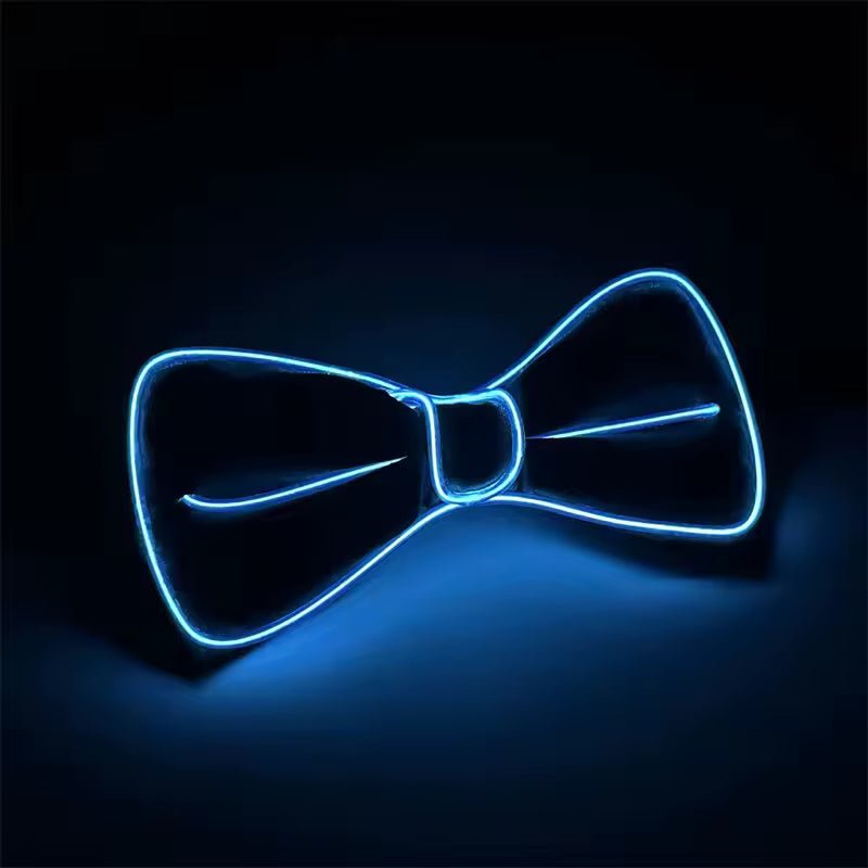 Neon Tube Bow Tie - The Pup Play Hub