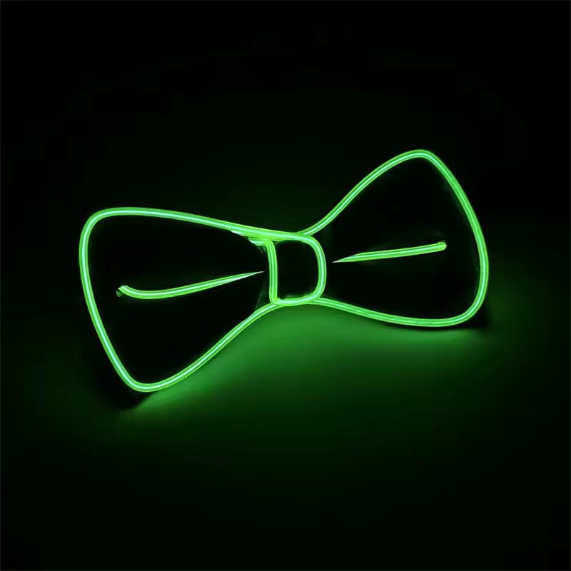 Neon Tube Bow Tie - The Pup Play Hub