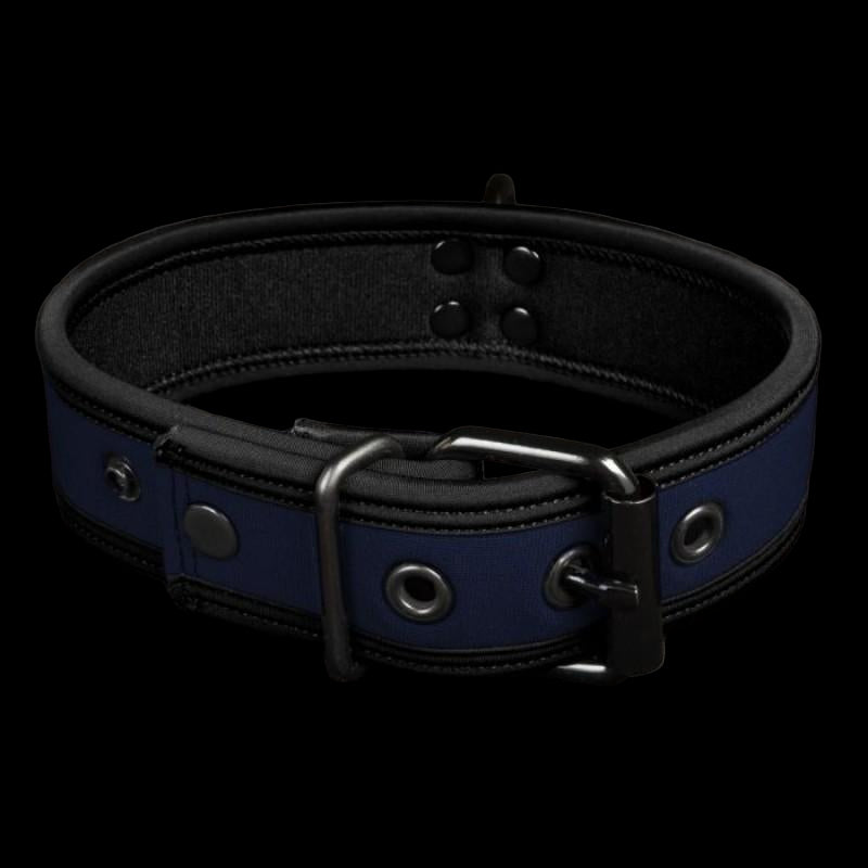 Mr S Leather NEO Puppy Collar Navy