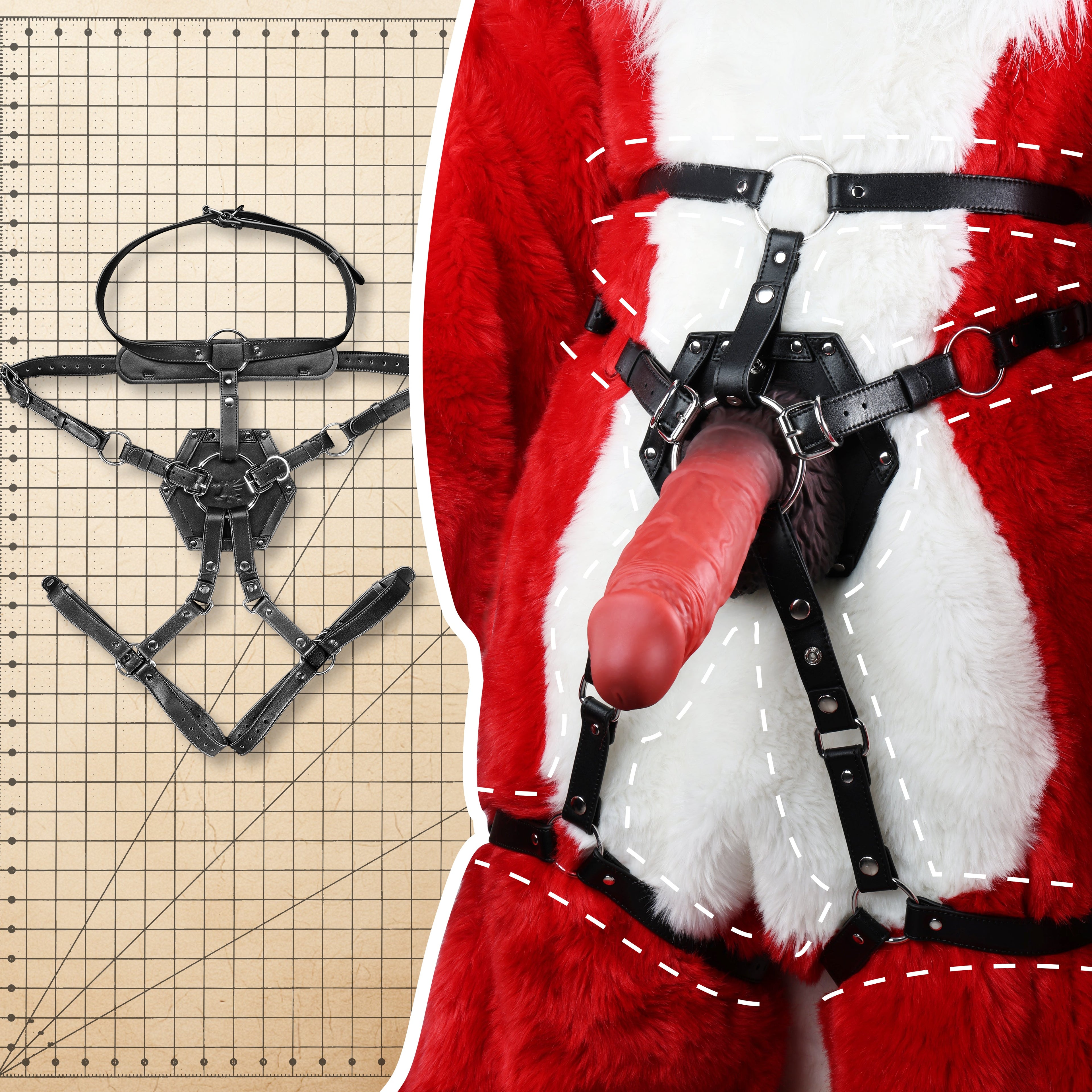 Yrdeno Strap On Harness