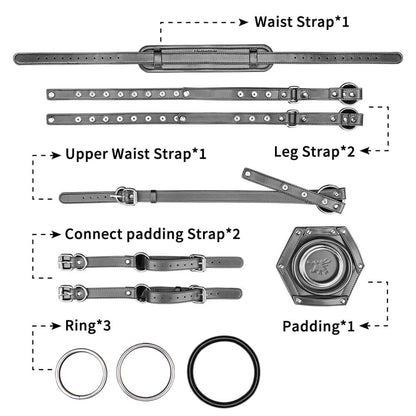 Nothosaur Yrdeno - Strap-On Harness