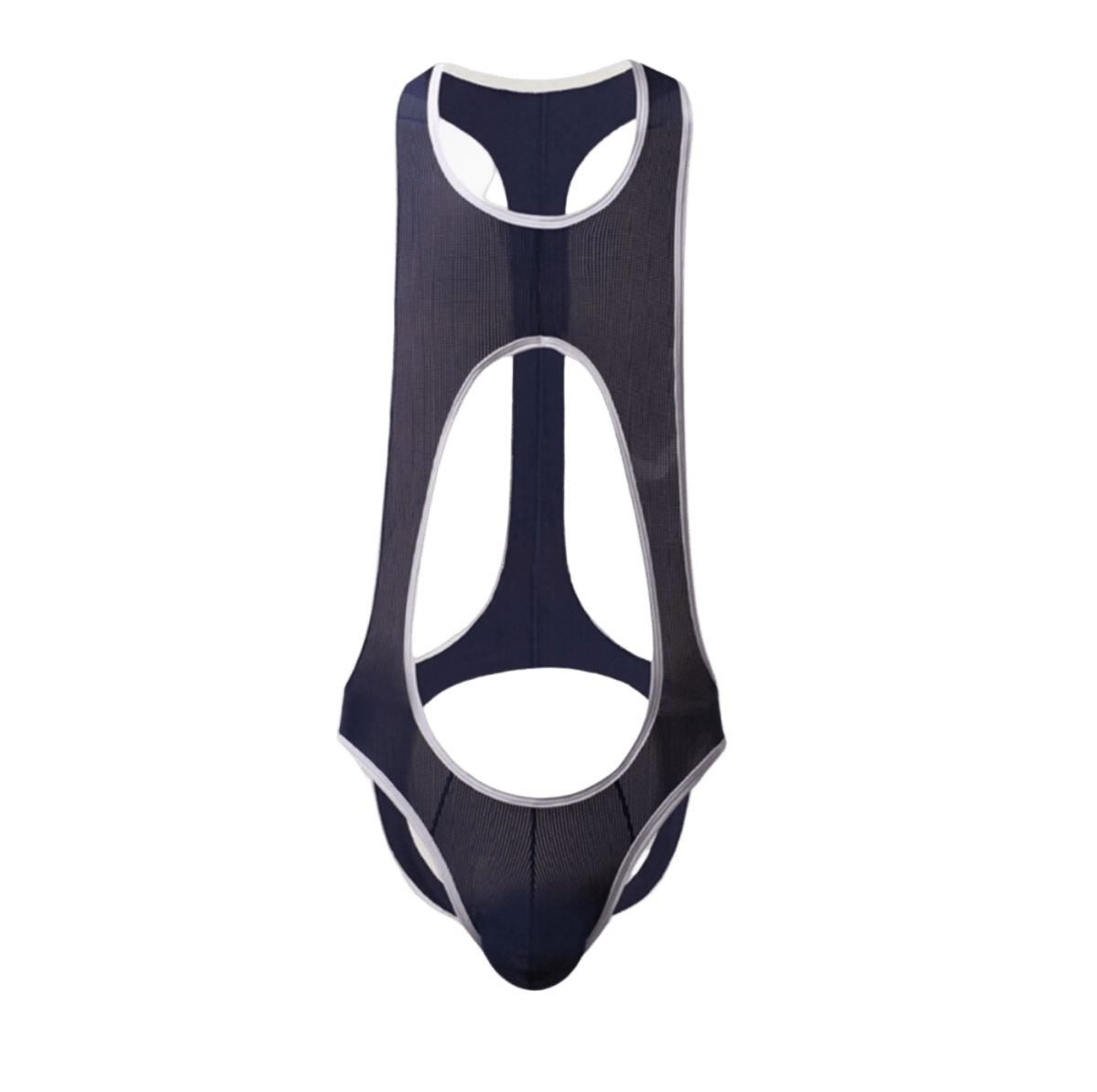 Open Back Singlet Deep Blue - The Pup Play Hub