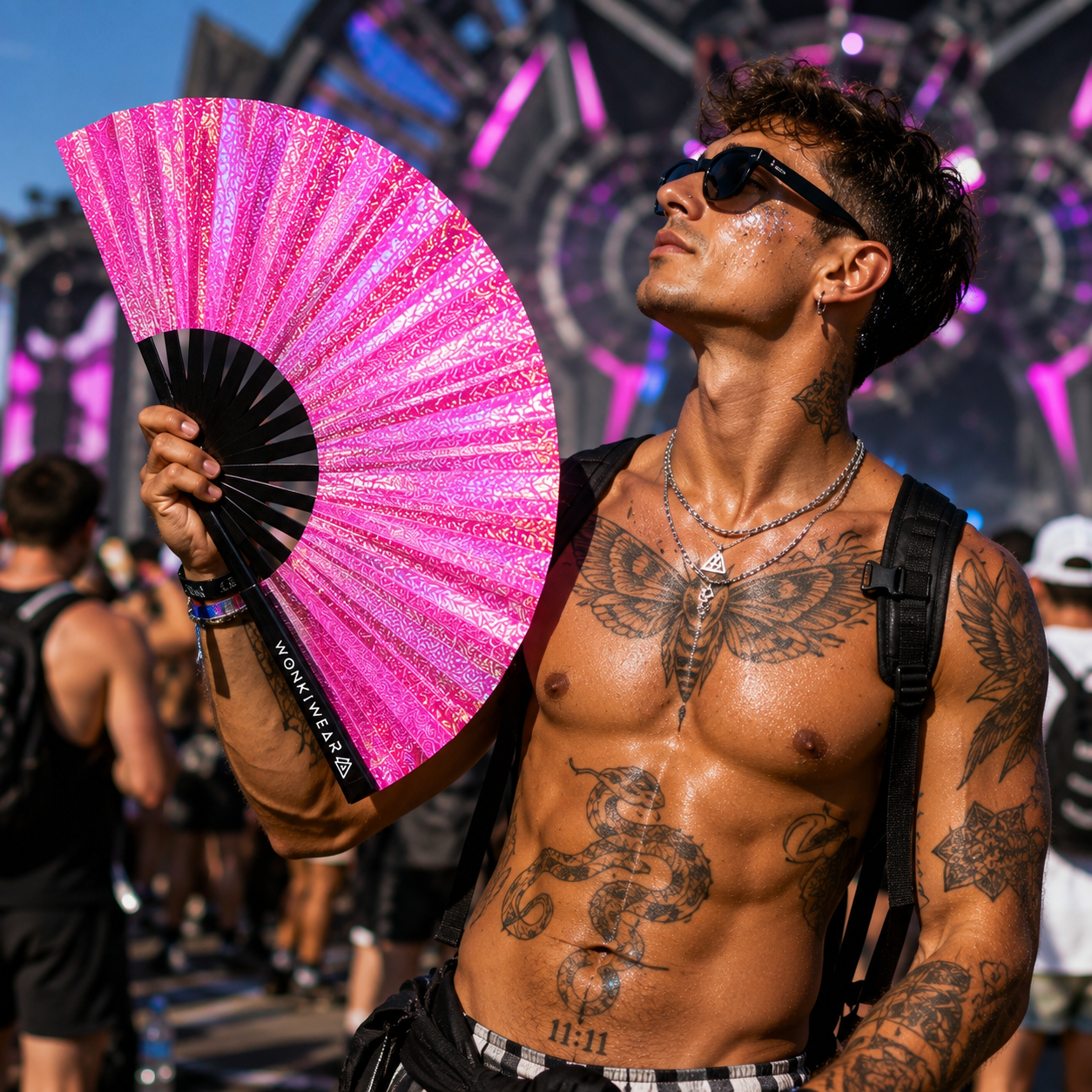 Orion Galaxy Iridescent Festival Fan