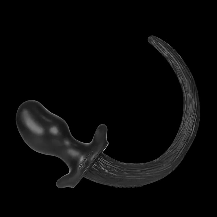 Oxballs Silicone Puppy Tail, Black