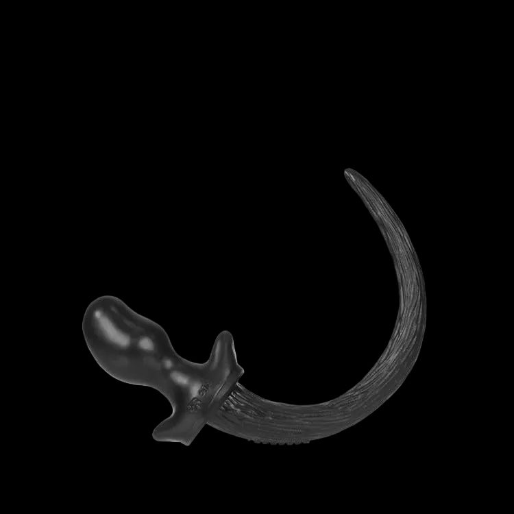 Oxballs Silicone Puppy Tail, Black