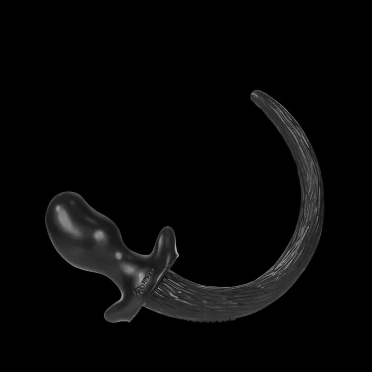 Oxballs Silicone Puppy Tail, Black