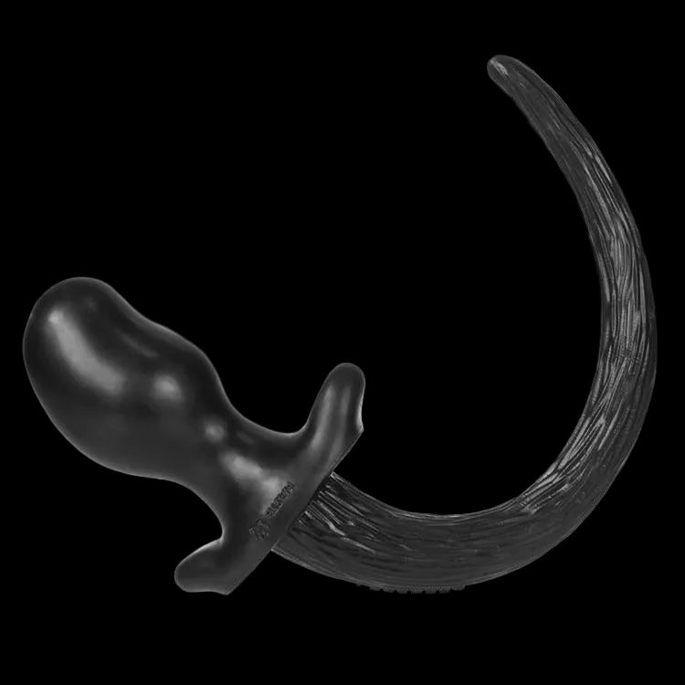 Oxballs Silicone Puppy Tail, Black