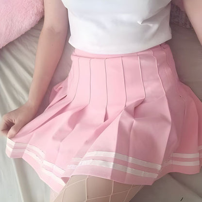 Pastel Femboy Skirt (Blue/Pink)