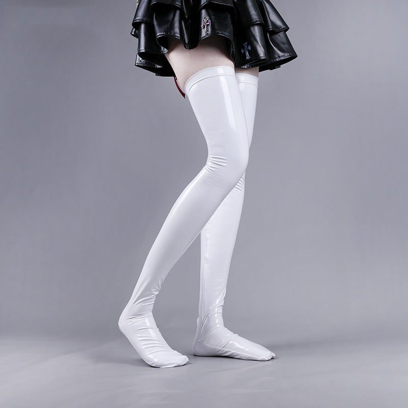 PU Thigh High Stockings