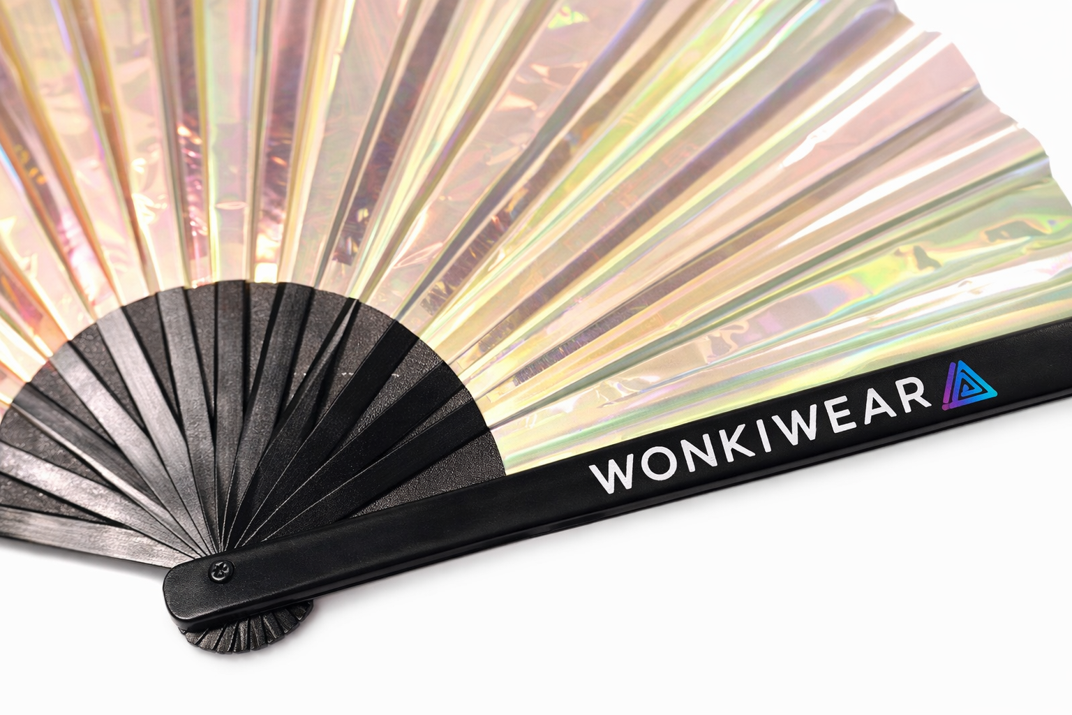 Pearlescent Iridescent XL Festival Fan