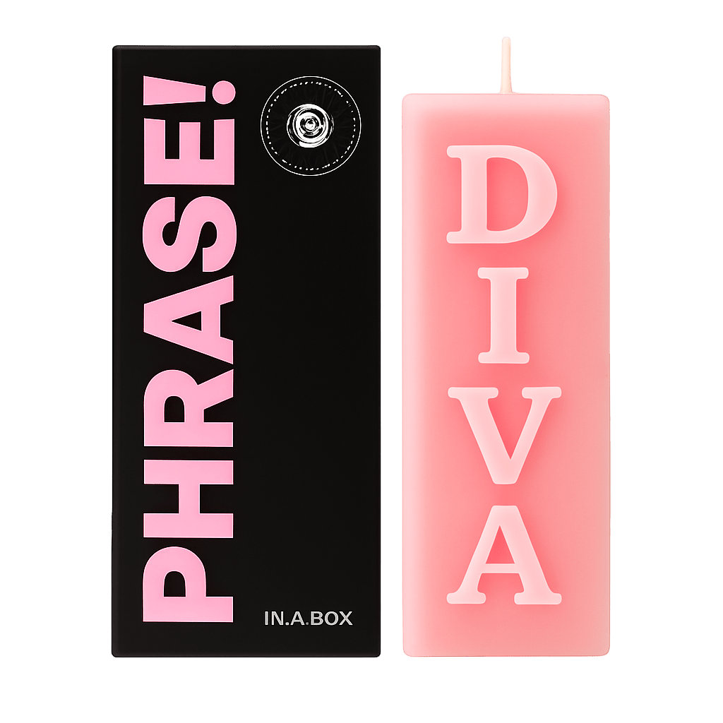 Phrase in a Box | DIVA Candle - The Pup Play Hub