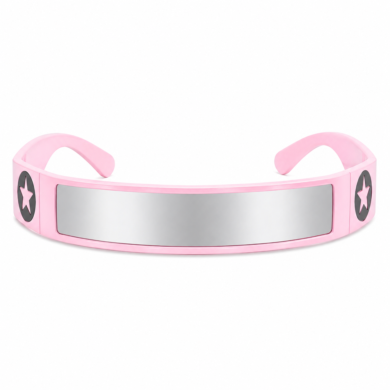 Pink Star Shield Glasses