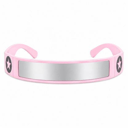 Pink Star Shield Glasses