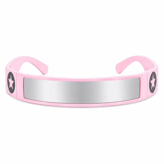 Pink Star Shield Glasses