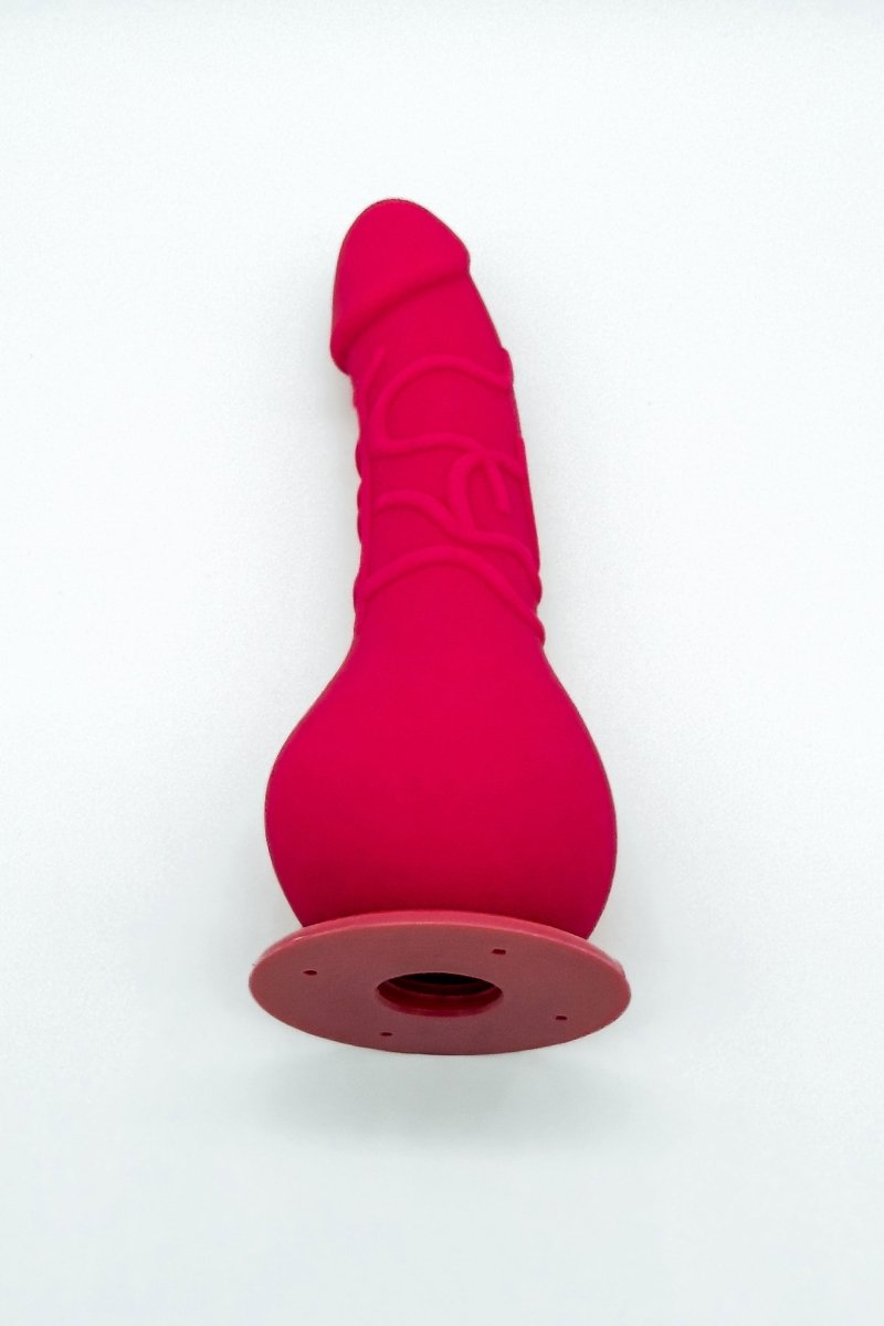 Pink Strap On Dildo - The Pup Play Hub