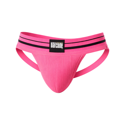 Barcode Berlin Andreus Jockstrap Pink-Black