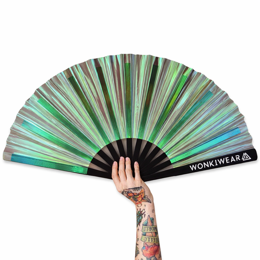 Pixie Dust Iridescent XL Festival Fan