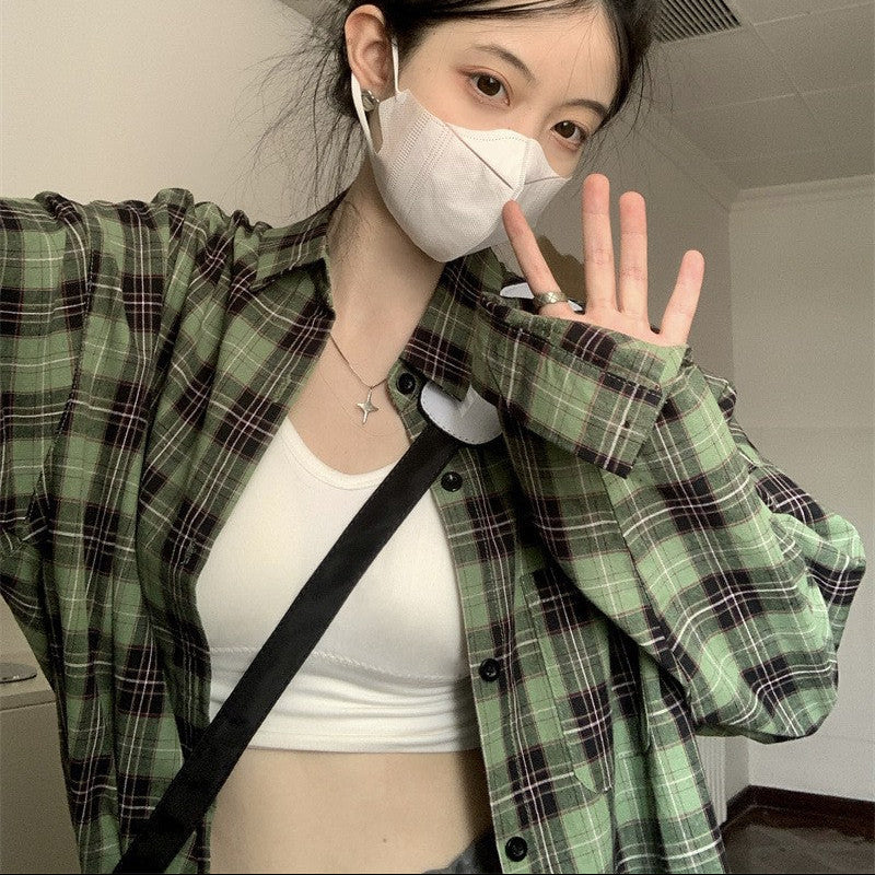 Plaid ButtonUp Shirt