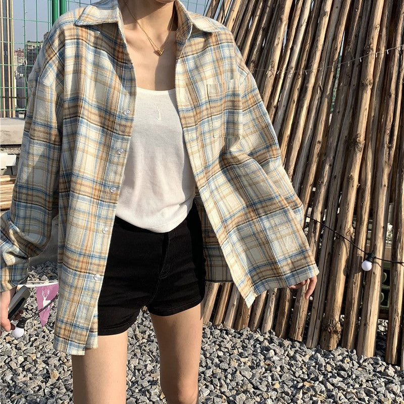 Plaid ButtonUp Shirt