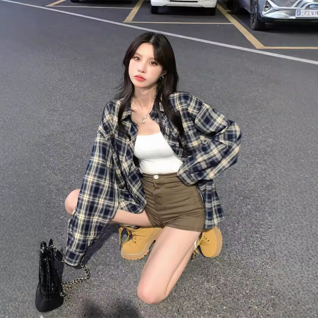 Plaid ButtonUp Shirt