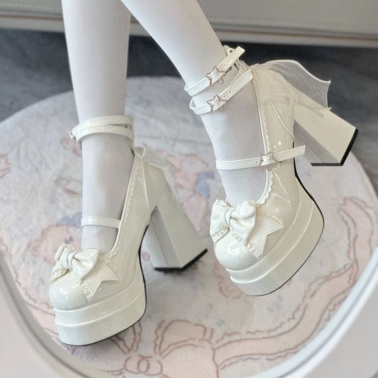 Platform Mary Jane Heels