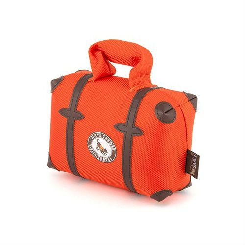Pack and Snack Suitcase Dog Toy