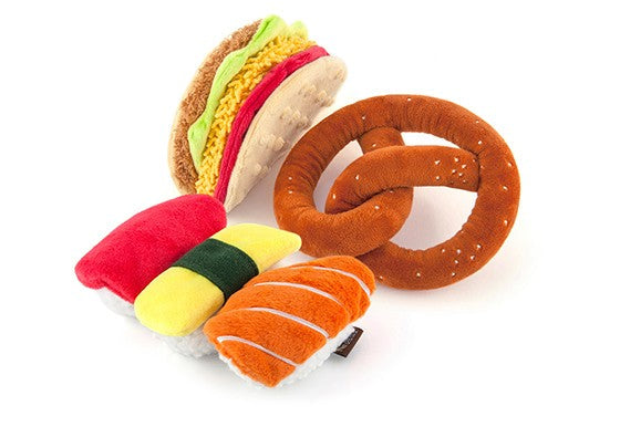 Taco Plush Dog Toy