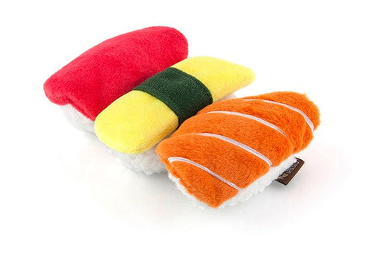 Sushi Plush Dog Toy