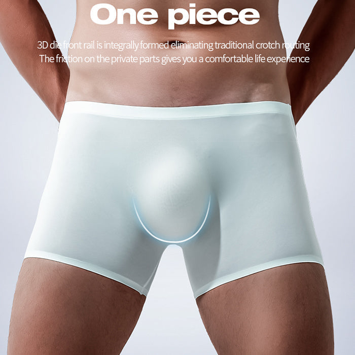 3 Pack Cool Trackless Thin Pouch Men's Trunks