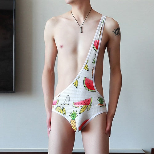 Mesh Gay Leotard Underwear