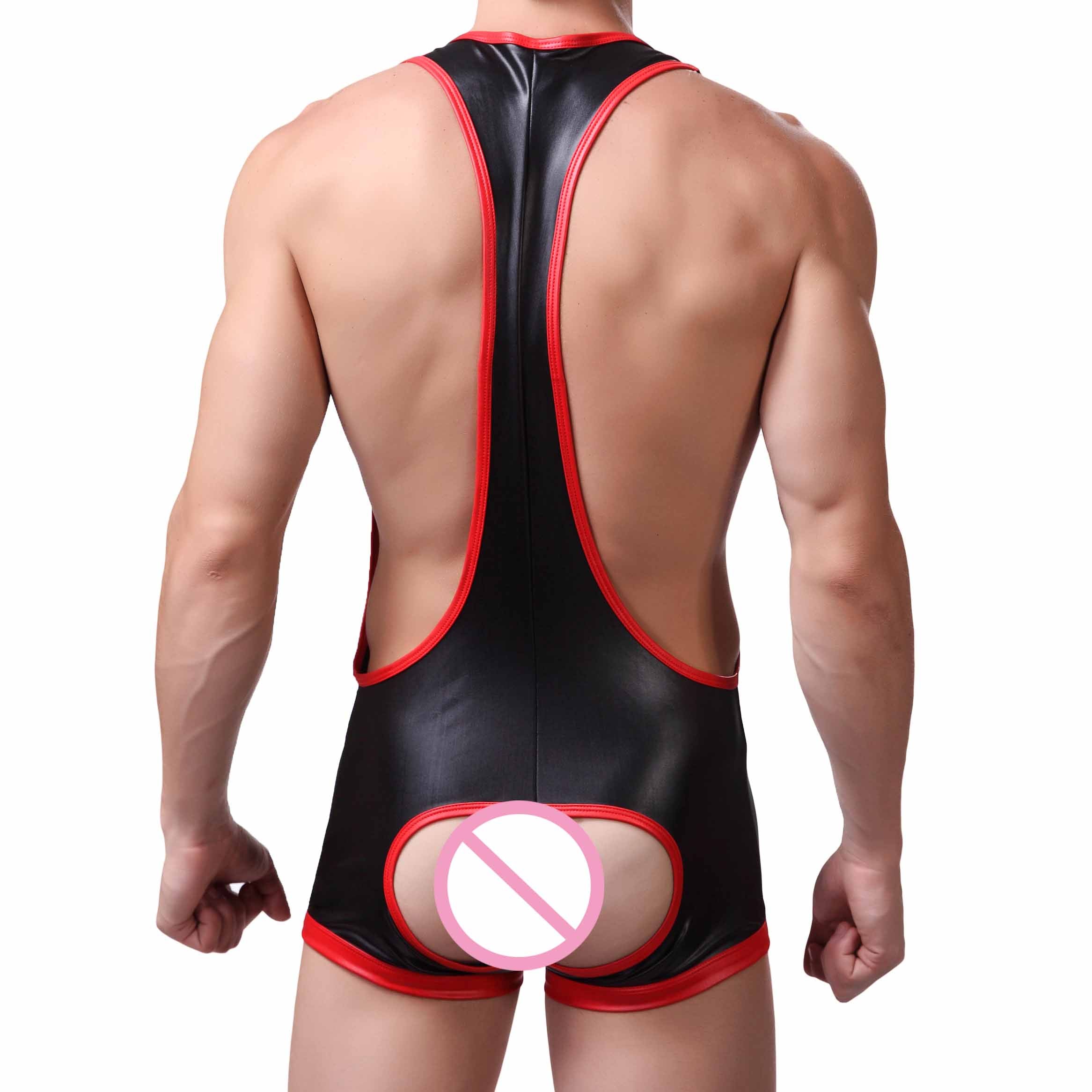 Kinky Vegan Leather Bodysuit