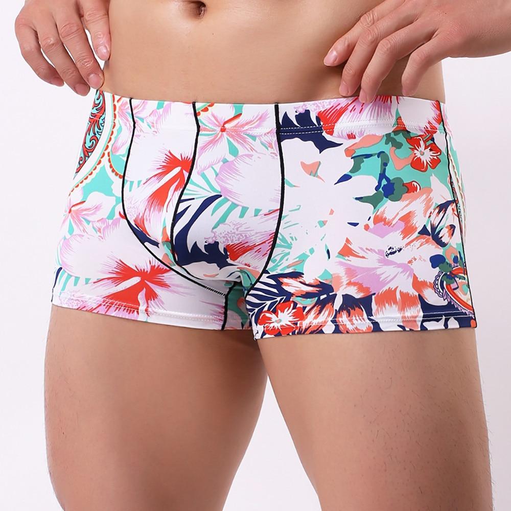 Light Floral Print Boxers