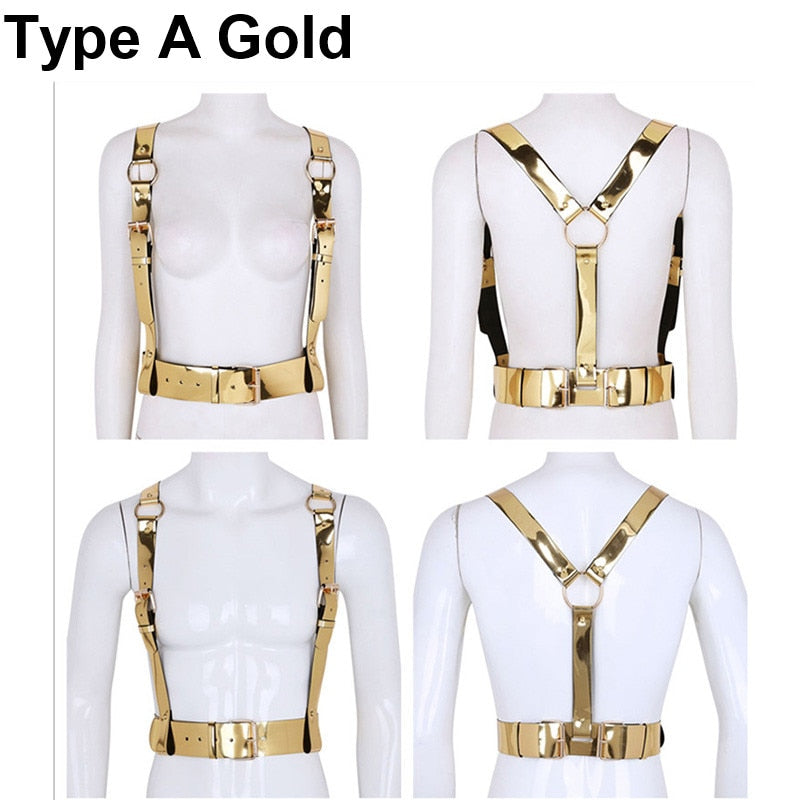 Unisex Punk Rave Festival Harness