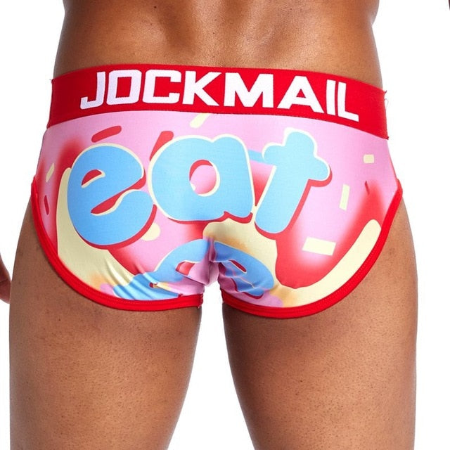 Jockmail Pink Eat Briefs