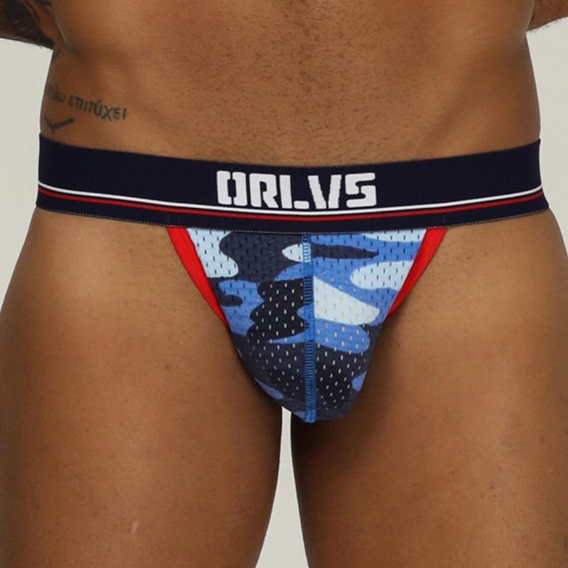 ORLVS Camouflage Mesh Jockstrap (3 Pack)