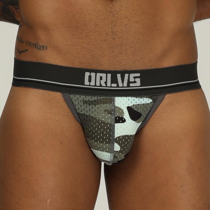 ORLVS Camouflage Mesh Jockstrap (3 Pack)