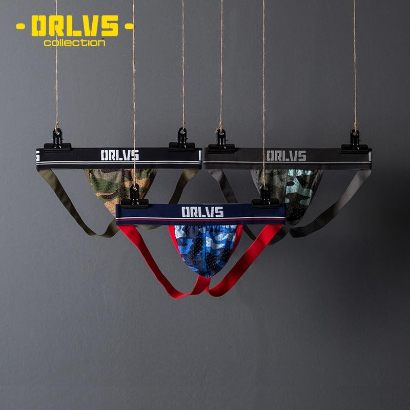 ORLVS Camouflage Mesh Jockstrap (3 Pack)