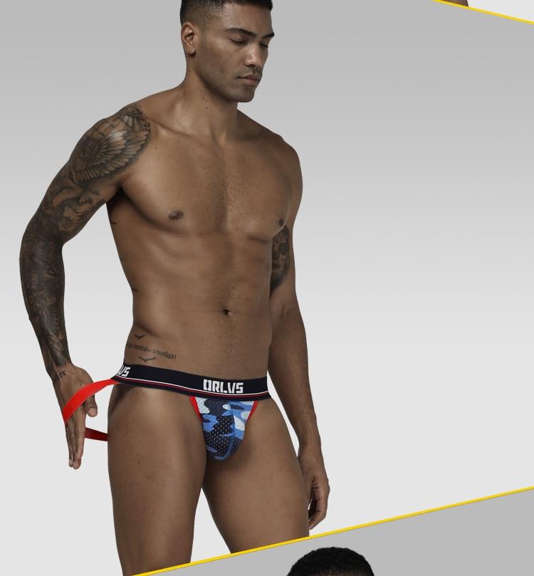 ORLVS Camouflage Mesh Jockstrap (3 Pack)